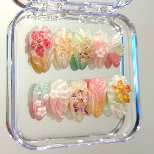 GLASS GARDEN SET